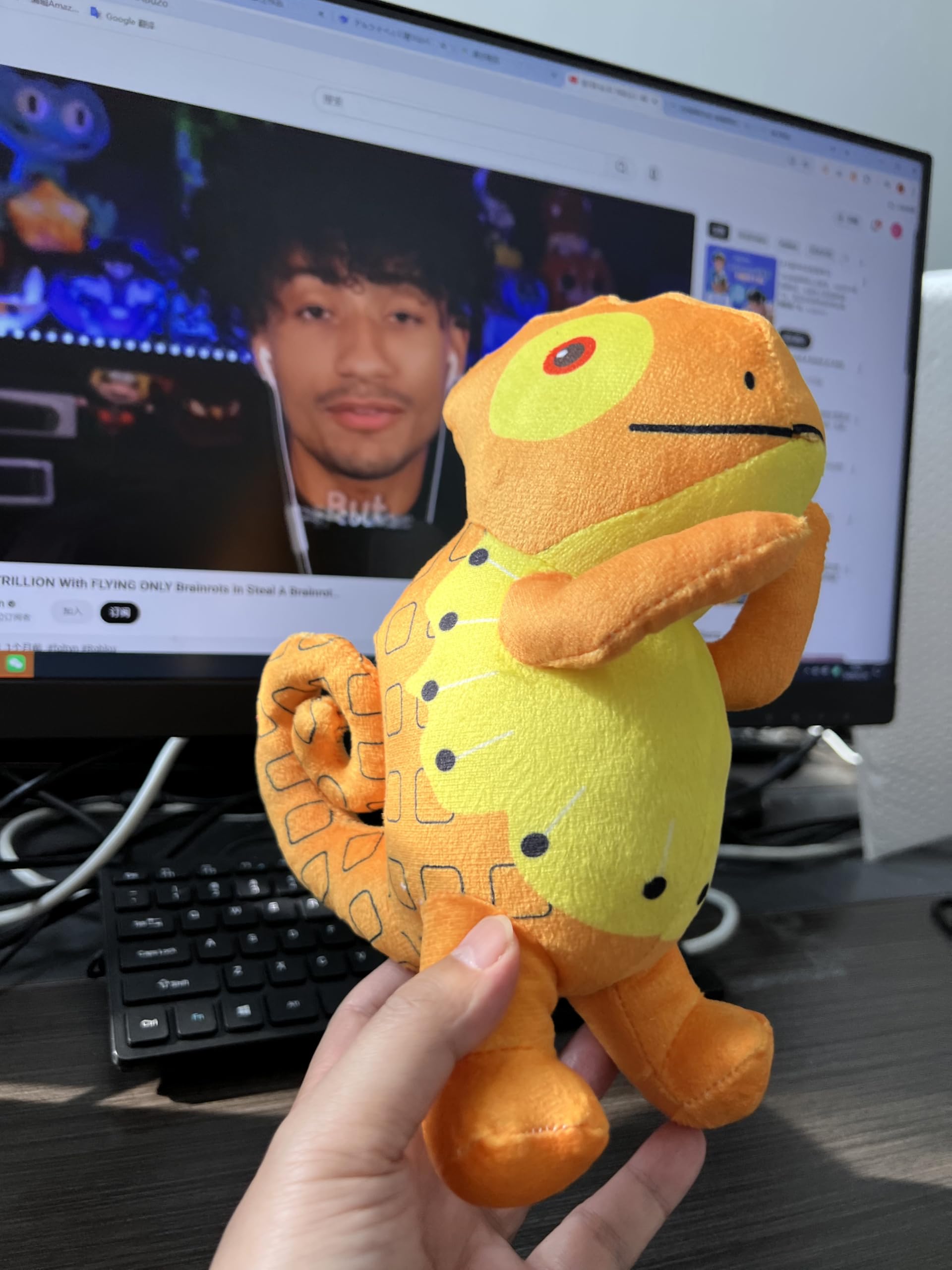 Amazon.co.jp: ぬいぐるみ ブレインロットを盗む 9番の部屋 人形 9号